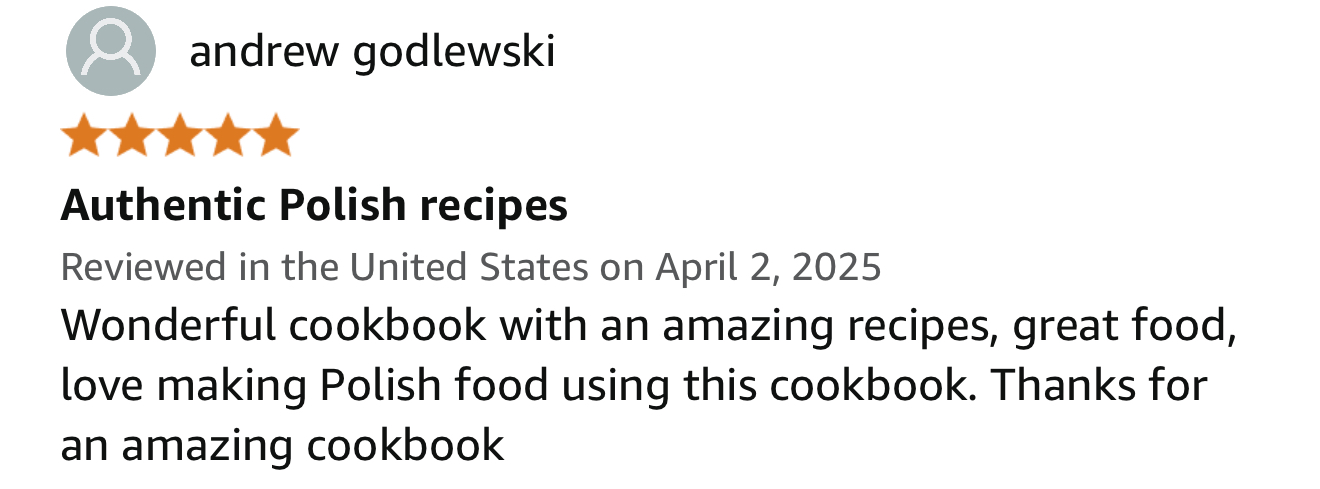 Recenzja z grupy Polish Foodies